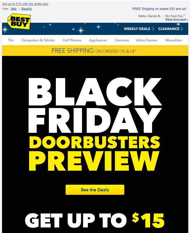 Black Friday deal from Best Buy. 